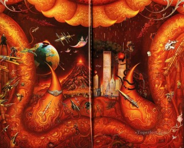仏教徒 Painting - 滅びに向かう地球 CK仏教